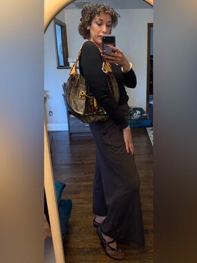 RARE 2009 Louis Vuitton LV Monogram Kalahari Bag, designed by Marc Jacobs